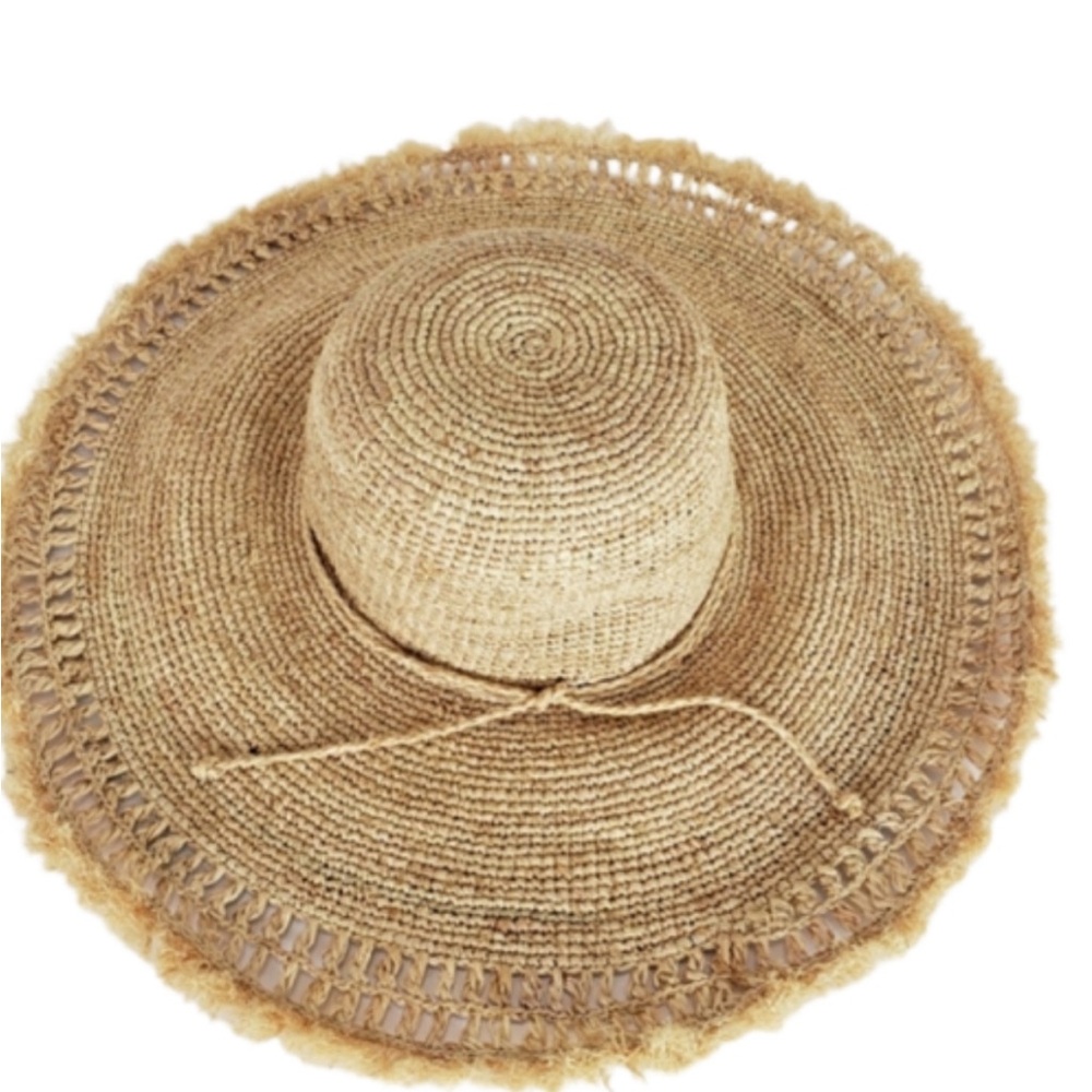 Something special vintage Raffia straw hat
